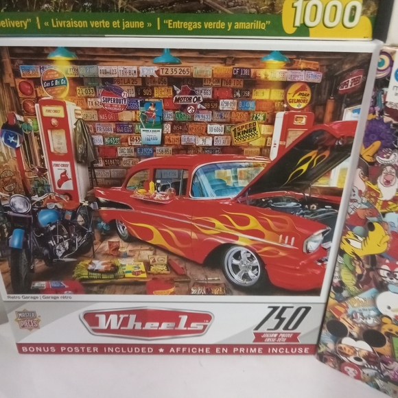 9 Puzzles Lot , 500 to 1000 Pieces - Picture 7 of 12